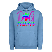 Pigment Pebble Blue Dog Mom Urban Hoodie - Bettercallsaul