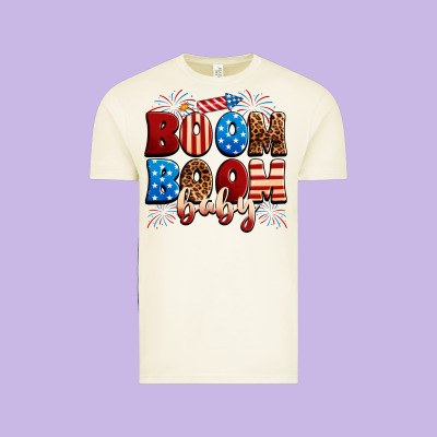 Boom Boom Baby Vintage Tee Designed By Neo Western