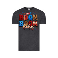 Vintage Black Boom boom baby Vintage Tee - Neo Western