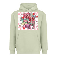 Matcha valentine's day cassette tapes Heavyweight Hoodie - MaliasSmallBusiness
