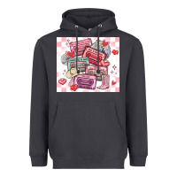 Smoke valentine's day cassette tapes Heavyweight Hoodie - MaliasSmallBusiness