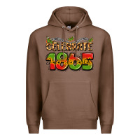 Chestnut celebrate 1865 juneteenth Premium Hoodie - LillyAllenDesigns