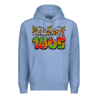 Colony Blue celebrate 1865 juneteenth Premium Hoodie - LillyAllenDesigns