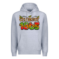 Heather Grey celebrate 1865 juneteenth Premium Hoodie - LillyAllenDesigns