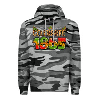 Slate Camo celebrate 1865 juneteenth Premium Hoodie - LillyAllenDesigns