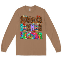 Toasted Coconut summer summer summer Long Sleeve Tee - AdoDesignShop