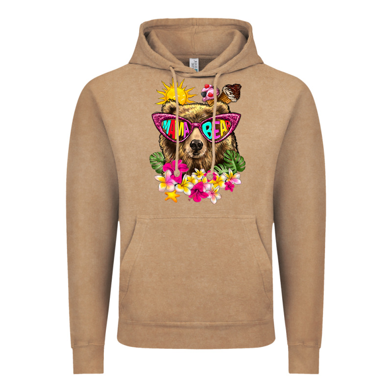 Mama Bear Summer Vintage Hoodie by texasbilliewilder | Teevron