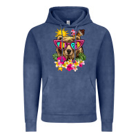 Vintage Denim mama bear summer Vintage Hoodie - texasbilliewilder