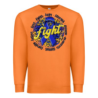 Carrot fight colorectal cancer Premium Sweatshirt - NancyCooperArtShop