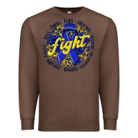 Chestnut fight colorectal cancer Premium Sweatshirt - NancyCooperArtShop