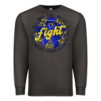 Smoke fight colorectal cancer Premium Sweatshirt - NancyCooperArtShop