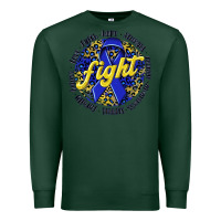 Sports Green fight colorectal cancer Premium Sweatshirt - NancyCooperArtShop