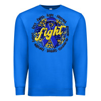 True Royal fight colorectal cancer Premium Sweatshirt - NancyCooperArtShop