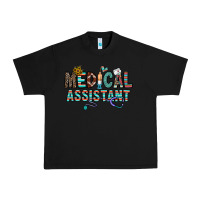 Black medical asistant Urban Heavy Tee - CowhideDigitalArt