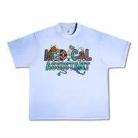 Grape Ice medical asistant Urban Heavy Tee - CowhideDigitalArt