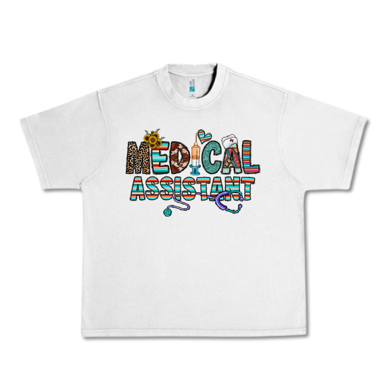 Medical Asistant Urban Heavy Tee by CowhideDigitalArt | Teevron