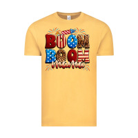 Vintage Mustard Boom boom mama Vintage Tee - Neo Western