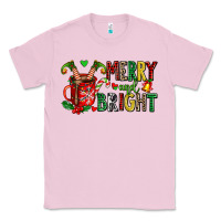 Bubblegum Pink merry and bright Classic Tee - AdoDesignShop