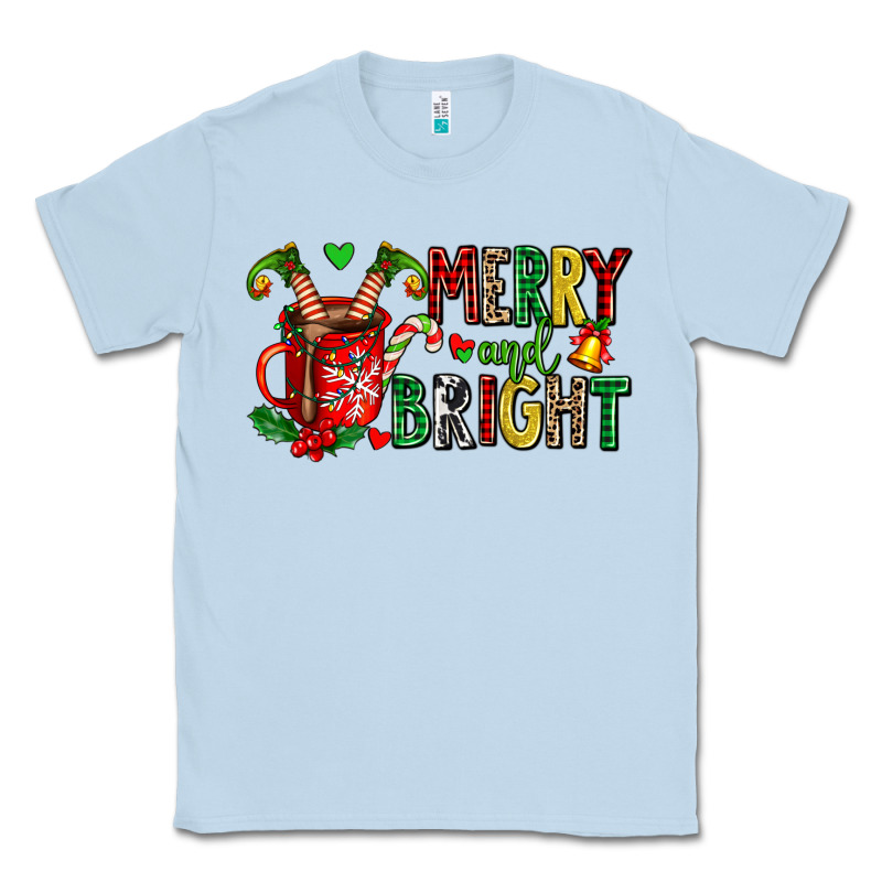Merry And Bright Classic Tee by AdoDesignShop | Teevron