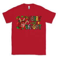 Red merry and bright Classic Tee - AdoDesignShop