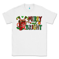 White merry and bright Classic Tee - AdoDesignShop