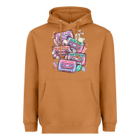 Meerkat easter cassette tapes Heavyweight Hoodie - MaliasSmallBusiness