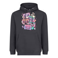 Smoke easter cassette tapes Heavyweight Hoodie - MaliasSmallBusiness