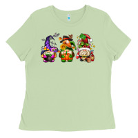 Matcha hallothanksmas gnome Ladies Tee - AdoDesignShop