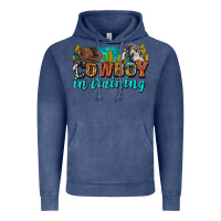 Vintage Denim cowboy in training Vintage Hoodie - Zillion Design Studio