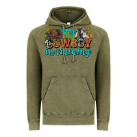 Vintage Olive cowboy in training Vintage Hoodie - Zillion Design Studio