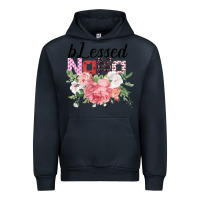 Navy Blessed Nana Gifts for Nana or Grandma Urban Hoodie - Bettercallsaul