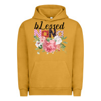Pigment Peanut Butter Blessed Nana Gifts for Nana or Grandma Urban Hoodie - Bettercallsaul