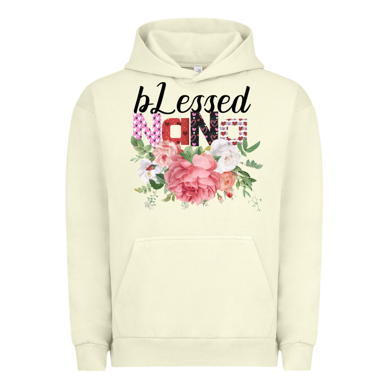 Blessed Nana Gifts For Nana Or Grandma Urban Hoodie by Bettercallsaul | Teevron