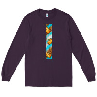 Plum fall pumpkin Long Sleeve Tee - BundleAndBundleShop