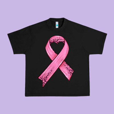 Pink Ribbon Urban Heavy Tee Designed By Hra Design Shop