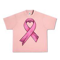 Salmon pink ribbon Urban Heavy Tee - HRA Design Shop