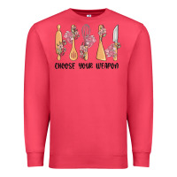 Cardinal choose your weapon Premium Sweatshirt - MaliasSmallBusiness