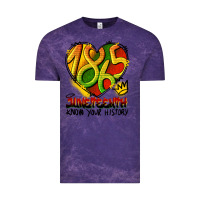 Cloud Purple juneteenth 1865 graffiti Vintage Tee - HRA Design Shop