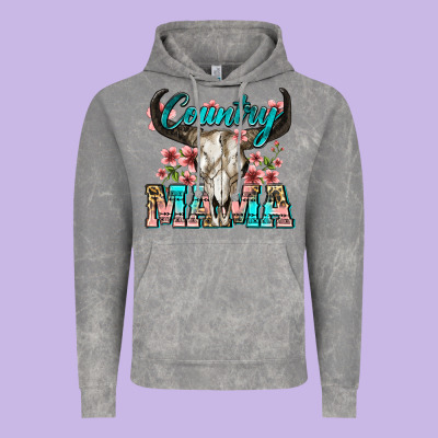 Country Mama Vintage Hoodie Designed By Zillion Design Studio