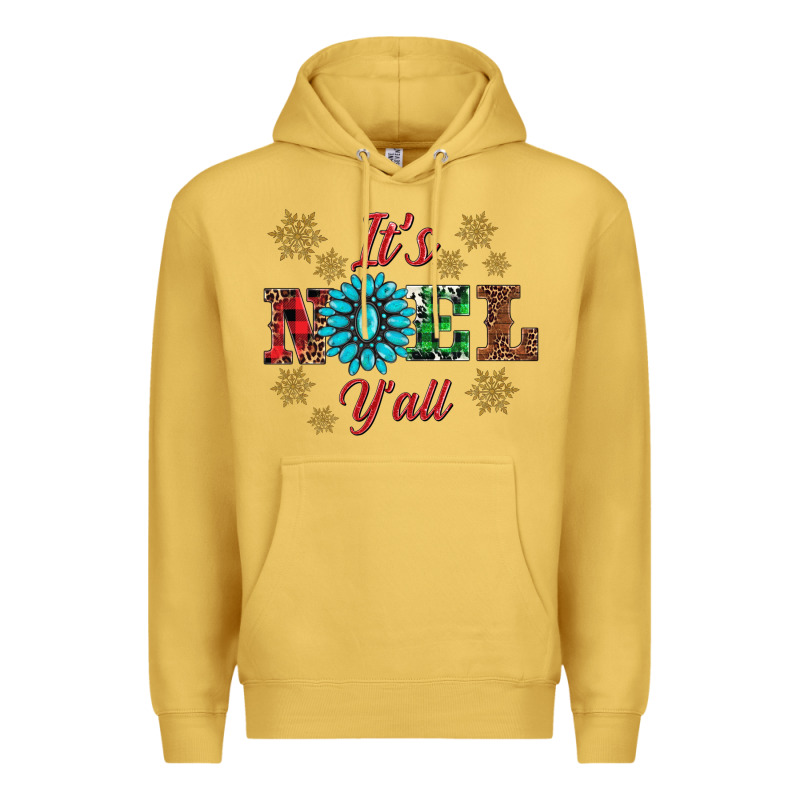 It's Noel Y'all Premium Hoodie by AdoDesignShop | Teevron