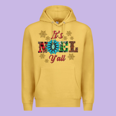 It's Noel Y'all Premium Hoodie Designed By Adodesignshop