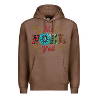 Chestnut it's noel y'all Premium Hoodie - AdoDesignShop