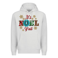 Dove Grey it's noel y'all Premium Hoodie - AdoDesignShop