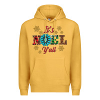 Mustard it's noel y'all Premium Hoodie - AdoDesignShop