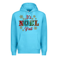 Ocean Blue it's noel y'all Premium Hoodie - AdoDesignShop
