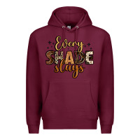 Burgundy every shade slays Premium Hoodie - LillyAllenDesigns