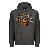 Charcoal Heather every shade slays Premium Hoodie - LillyAllenDesigns