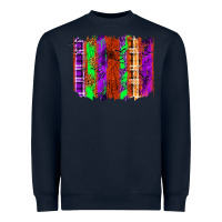 Navy Halloween Brushstrokes Heavyweight Sweatshirt - texasbilliewilder