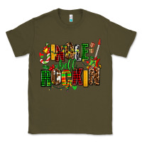 Army Green jingle bell rockin Classic Tee - AdoDesignShop