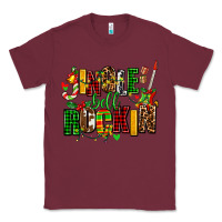 Burgundy jingle bell rockin Classic Tee - AdoDesignShop